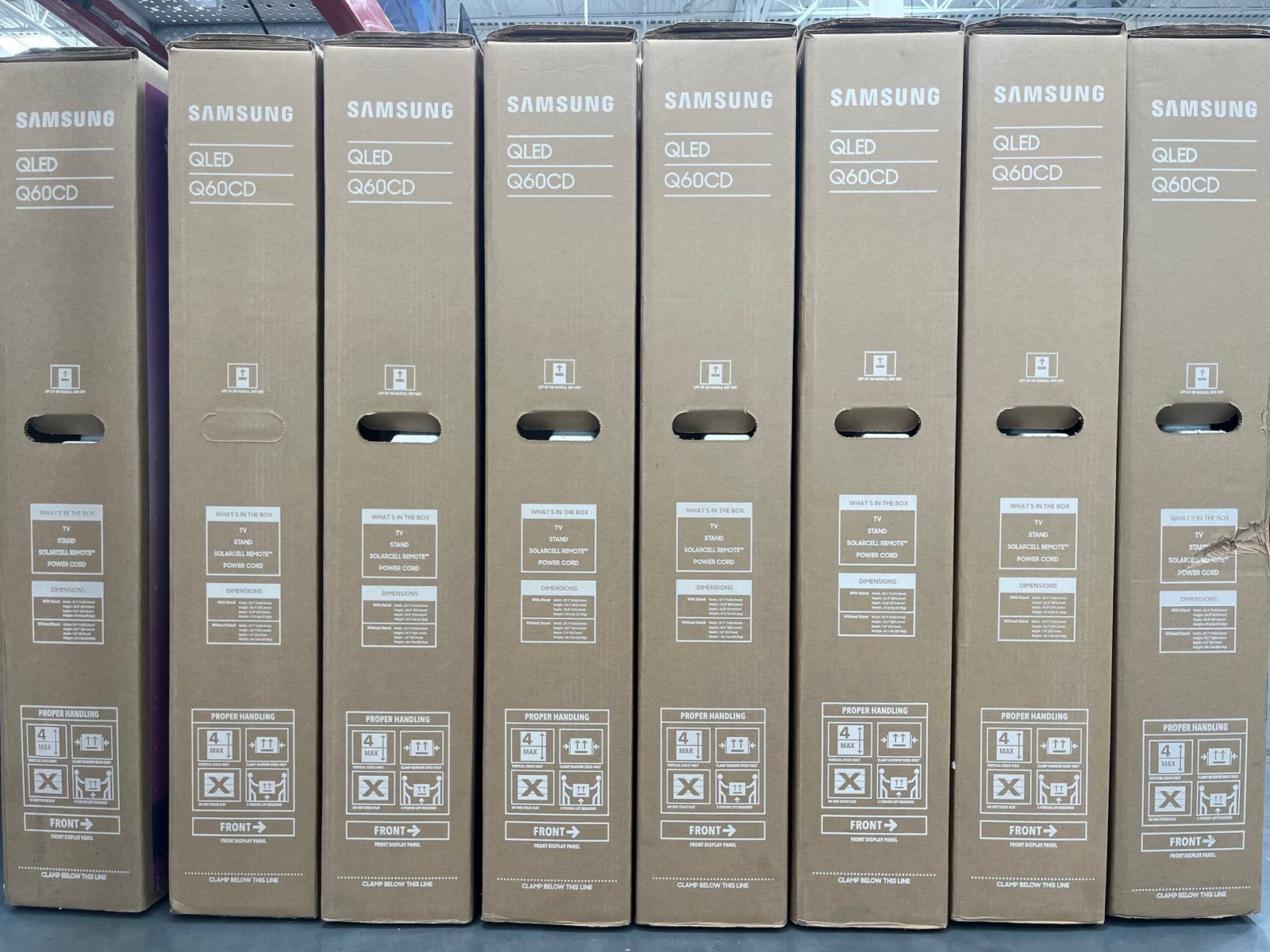 Bulk Samsung QLed TVs